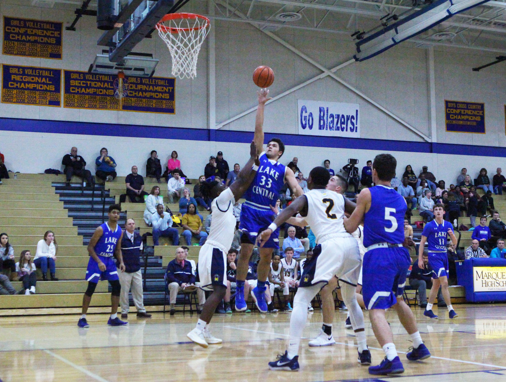 Gallery: Lake Central at Marquette Catholic boys basketball